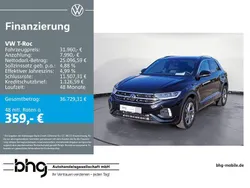 Schwarz Gebraucht 2024 VW T-Roc R-line SUV | 31.960 € (Fairer Preis)
