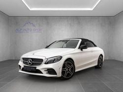 Weiß Gebraucht 2018 Mercedes C300 AMG line Cabrio | 34.366 € (Etwas zu teuer)