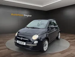 Schwarz Gebraucht 2011 Fiat 500 Lounge Cabrio | 6.990 € (Etwas zu teuer)