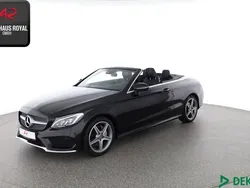 Schwarz Gebraucht 2018 Mercedes C180 AMG Cabrio | 28.880 € (Fairer Preis)