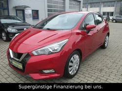 Rot Gebraucht 2017 Nissan Micra Visia Kleinwagen | 8.990 € (Fairer Preis)