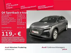 Taifungrau metallic Gebraucht 2022 Audi Q4 Sportback e-tron Comfort SUV | 23.448 € (Superpreis)