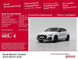 Weiß Gebraucht 2025 Audi A3 Sportback e-tron S-Line Kleinwagen | 53.300 €