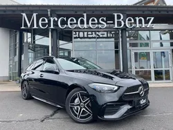 Schwarz Gebraucht 2024 Mercedes C200 AMG Limousine | 43.790 € (Teuer)