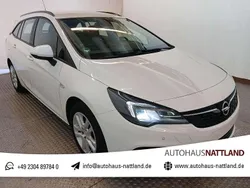 Schneeweiss/summitwhite/arctic Gebraucht 2020 Opel Astra Edition Kombi | 10.950 € (Superpreis)