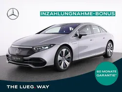 Silber Gebraucht 2022 Mercedes EQS450+ Electric Art Limousine | 55.980 € (Guter Preis)