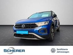 Ravennablaumetallic/schwarz (metallic) Gebraucht 2024 VW T-Roc IQ Drive SUV | 27.480 € (Superpreis)