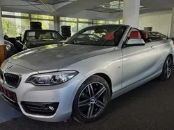 Glaciersilber Gebraucht 2017 BMW 218 Sport Line Cabrio | 20.990 € (Etwas zu teuer)