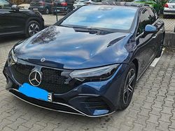 Blau Gebraucht 2023 Mercedes EQE300 AMG line Limousine | 42.399 € (Superpreis)