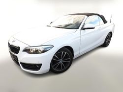 Alpinweiß Gebraucht 2020 BMW 218 Sport Line Cabrio | 21.115 € (Fairer Preis)
