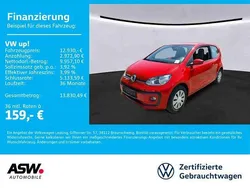 Tornadorot Gebraucht 2021 VW up! move up! Kleinwagen | 12.930 € (Fairer Preis)