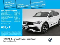 Weiß Gebraucht 2024 VW Tiguan Allspace R-line SUV | 51.882 € (Teuer)