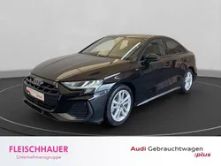 Mythosschwarz metallic Gebraucht 2025 Audi A3 S-Line Limousine | 35.990 € (Guter Preis)