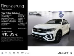 Weiß Gebraucht 2025 VW T-Roc Cabriolet R-line Cabrio | 40.990 € (Teuer)