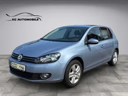 Shark blue metallic Gebraucht 2009 VW Golf VI Comfortline Limousine | 9.299 € (Etwas zu teuer)