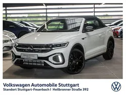 Weiß Gebraucht 2025 VW T-Roc Cabriolet R-line Cabrio | 39.430 € (Etwas zu teuer)