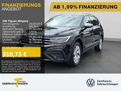 Schwarz Gebraucht 2024 VW Tiguan Allspace Life SUV | 34.420 € (Guter Preis)