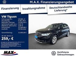 Deep black perleffekt Gebraucht 2021 VW Tiguan Elegance SUV | 29.489 € (Guter Preis)