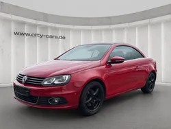 Rot Gebraucht 2014 VW Eos Sportline Cabrio | 16.990 € (Etwas zu teuer)