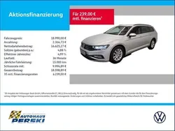 Silber Gebraucht 2019 VW Passat Business Kombi | 18.400 € (Guter Preis)