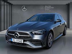 Grau Gebraucht 2025 Mercedes C180 AMG Limousine | 43.980 € (Teuer)