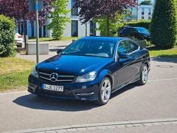 Blau Gebraucht 2014 Mercedes C180 AMG line Coupé | 16.777 € (Guter Preis)