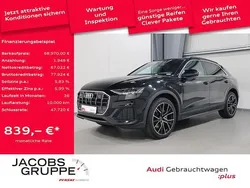 Mythosschwarz metallic Gebraucht 2023 Audi Q8 Ambiente SUV | 68.970 € (Guter Preis)
