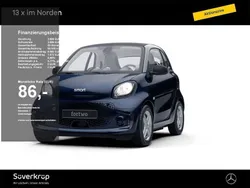 Blau Gebraucht 2022 Smart ForTwo Electric Drive Passion Kleinwagen | 10.880 € (Guter Preis)