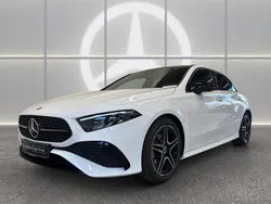 Weiss Gebraucht 2024 Mercedes A200 AMG Line Premium Limousine | 36.490 € (Etwas zu teuer)