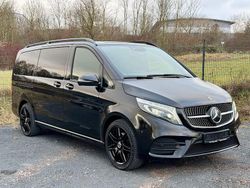 Schwarz Gebraucht 2021 Mercedes V250 AMG line Van / Kleinbus | 39.999 € (Superpreis)