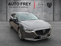 Matrixgrau metallic Gebraucht 2019 Mazda 6 Sports-Line Kombi | 24.990 € (Etwas zu teuer)