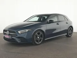 Denimblau Gebraucht 2020 Mercedes A200 AMG line Limousine | 27.489 € (Fairer Preis)
