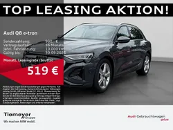 Grau Gebraucht 2024 Audi Q8 e-tron S-Line SUV | 53.220 € (Guter Preis)