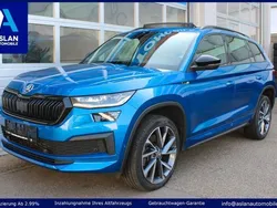 Blau Gebraucht 2022 Skoda Kodiaq SportLine SUV | 31.980 € (Etwas zu teuer)