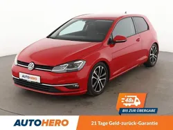 Rot Gebraucht 2018 VW Golf VII Highline Limousine | 14.790 € (Guter Preis)