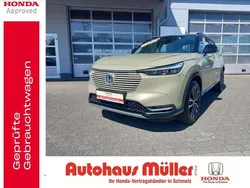 Sand khaki pearl und schwarz Gebraucht 2024 Honda HR-V Advance SUV | 32.900 € (Teuer)