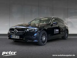 Metalliclack obsidianschwarz Gebraucht 2024 Mercedes C200 Avantgarde Kombi | 46.810 €