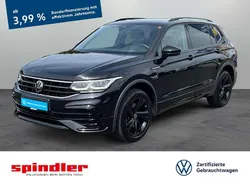 Deep black perleffekt Gebraucht 2022 VW Tiguan Allspace R-line SUV | 39.480 € (Fairer Preis)