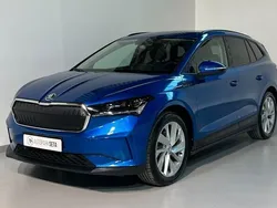 Blau Gebraucht 2021 Skoda Enyaq iV Lodge SUV | 27.999 € (Guter Preis)