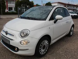 Weiß Gebraucht 2017 Fiat 500 Lounge Cabrio | 9.495 € (Fairer Preis)
