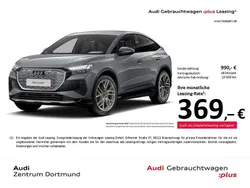 Kieselgrau Gebraucht 2025 Audi Q4 Sportback e-tron S-Line SUV | 43.388 €