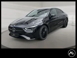 Schwarz Gebraucht 2024 Mercedes CLA200 Night Coupé | 40.479 € (Etwas zu teuer)