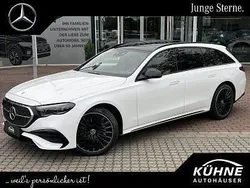 Weiß, Gebraucht 2024 Mercedes E300 AMG Kombi | 65.690 € (Superpreis)