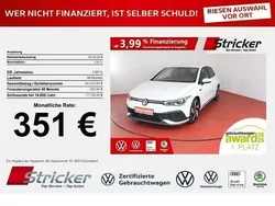 Weiß (pure white) Gebraucht 2021 VW Golf VIII GTI Clubsport Limousine | 29.539 € (Superpreis)