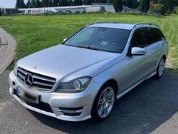 Silber Gebraucht 2013 Mercedes C200 AMG line Kombi | 8.900 € (Guter Preis)