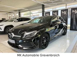 Schwarz Gebraucht 2017 Mercedes A220 AMG Limousine | 20.998 € (Fairer Preis)