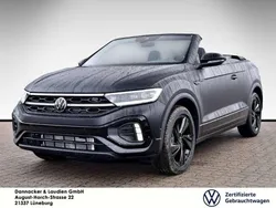 Deep black matt schwarz Gebraucht 2024 VW T-Roc Cabriolet Edition Cabrio | 38.960 € (Teuer)