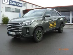Amazonia green met. Gebraucht 2023 Ssangyong Musso Quartz SUV | 39.990 € (Guter Preis)