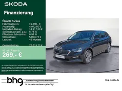 Schwarz Gebraucht 2022 Skoda Scala Clever Kleinwagen | 19.890 € (Superpreis)