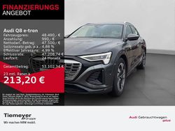 Grau Gebraucht 2023 Audi Q8 e-tron S-Line SUV | 47.950 € (Superpreis)